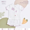 Bộ sơ sinh cài giữa thỏ ngọc HRNEE 4538