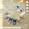Dép Sandal Hrnee bé gái thắt nơ