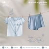Bộ cài sơ sinh cài giữa Poodle Hrnee 4774