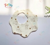 Set 3 yếm tròn 6 lớp Muslin Organic Zeloo