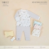 Bộ sơ sinh cài chéo Hrnee 0-3M