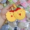 Túi len đựng tỏi hình thú tránh vía cho bé