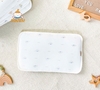 Gối Cotton Waffle MANNY 25*40cm (họa tiết ngẫu nhiên)