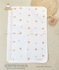 Lót tè chống thấm cotton cao cấp Manny 50x70cm (họa tiết ngẫu nhiên)