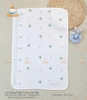 Lót tè chống thấm cotton cao cấp Manny 50x70cm (họa tiết ngẫu nhiên)