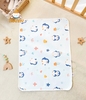 Lót tè chống thấm cotton cao cấp Manny 50x70cm (họa tiết ngẫu nhiên)