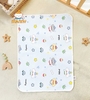 Lót tè chống thấm cotton cao cấp Manny 50x70cm (họa tiết ngẫu nhiên)