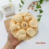 Khuôn hấp Silicone Coco Bear (màu ngẫu nhiên)