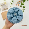 Khuôn hấp Silicone Coco Bear (màu ngẫu nhiên)