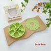 Khuôn hấp Silicone Coco Bear (màu ngẫu nhiên)