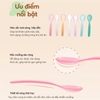 Bộ 7 thìa sắc màu Farlin cho bé tập ăn dặm