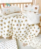 Chăn Trần Bông Hạt đậu Zeloo Manny  110x110cm (họa tiết ngẫu nhiên)