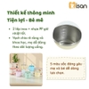 Cốc Inox tập uống 3 giai đoạn Misan