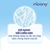 Bỉm - Tã dán Moony Xanh size S70 miếng (cho bé 4 - 8kg)