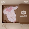 Bộ sơ sinh dài tay cài chéo Mini Foxy Honee 8581