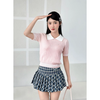Short Sleeve Ribbed Knit