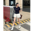 Polo Knot Knit Top