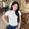 Summer Bow Knit Top