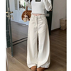 High-Waist Straight Jeans