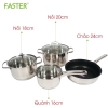 Bộ Nồi Faster 4 Món Chất Lượng Cao