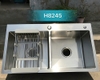 Chậu rửa bát inox 2 hố lệch CR-270