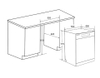 Máy rửa chén Spelier SP 775 DW-S