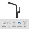 Vòi rửa bát Kluger KLF0001B