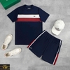 Bộ Lacoste - Sọc ngang ngực