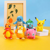 Đồ chơi trang trí set 6 pokemon nhựa đặc