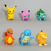 Đồ chơi trang trí set 6 pokemon nhựa đặc