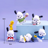 Đồ chơi trang trí SET 5 bé CÚN BABY POCHACCO nhựa đặc