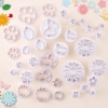 Set khuôn nhấn bánh màu TRẮNG 68 chi tiết (set)