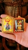 Amulet Nhị Ca Phong viện mạ vàng