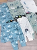 Set 3 bộ Next cotton dài tay animals cho bé trai