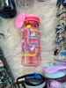 Bình nước nhựa NHỎ 440ml hãng Smiggle có ống hút cho bé nhiều mẫu