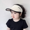 Mũ lưỡi trai nửa đầu 6 màu cho bé