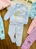 Bộ nỉ bông thu đông Disney 6 mẫu Stitch, Toys Story, Tinker Bell