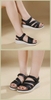 Sandal Siketu da PU siêu nhẹ 3 màu đen, xanh mint, be
