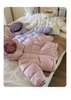 Áo phao có mũ tone pastel 3 màu hồng, tím, trắng