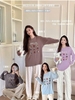 Bộ pyjama dài tay Motie nhiều màu cho nữ