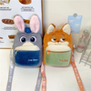 Túi đeo chéo bông Zootopia Nick và Judy