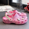 Dép sục Crocs Hello Kitty Sanrio màu hồng