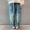 Quần baggy jean Kuromi cạp chun