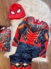 Bộ hóa trang Spiderman Halloween kèm mặt nạ vải
