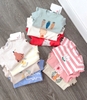 Bộ cotton tăm cộc tay hãng Muji nhiều mẫu bé trai, bé gái Born To Love
