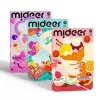 Miếng dán móng tay dạ quang 300+ pcs Mideer Fashion Nail Stickers 3 màu
