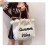 Túi tua rua Summer Vibes size 50x14x36cm nhiều màu