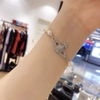 Vòng tay ngọc trai 2 màu bạc, vàng hãng Vivienne West Wood