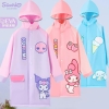 Áo mưa Sanrio 3 mẫu Kuromi, Cinnamoroll, My Melody