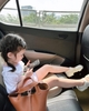 Giày Baji hottrend 3 màu đen, trắng, mix cam tím